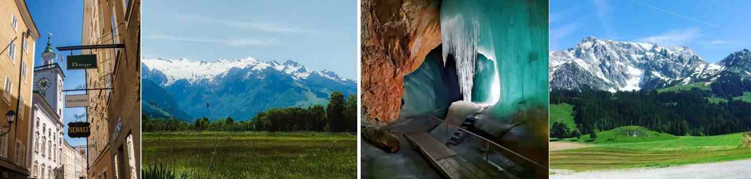 Salzburg - state of Mozart, the Alps and Eisriesenwelt